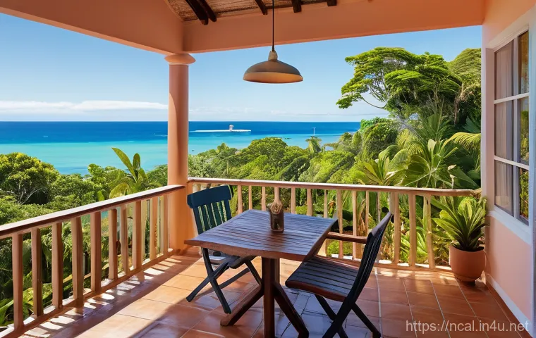 누벨칼레도니 저렴한 숙소 찾기 - Prompt 1: Hidden Coastal Retreat in New Caledonia**