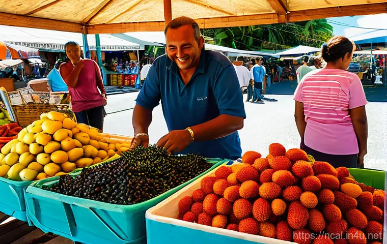 누벨칼레도니 현지인 추천 맛집 - An elegantly plated Mahi-mahi steak, perfectly cooked and served with a delicate truffle sauce, acco...